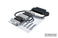 SVK Alphacool ES 1U - 4 x 40 / 2x XPX Pro 1U / Eisstation 40 DC-LT 3600rpm