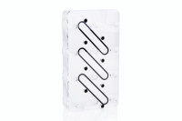 WAGZ Alphacool GPX Aurora SLI Connector 4 Fach symetric - Acryl/Acetal EOL